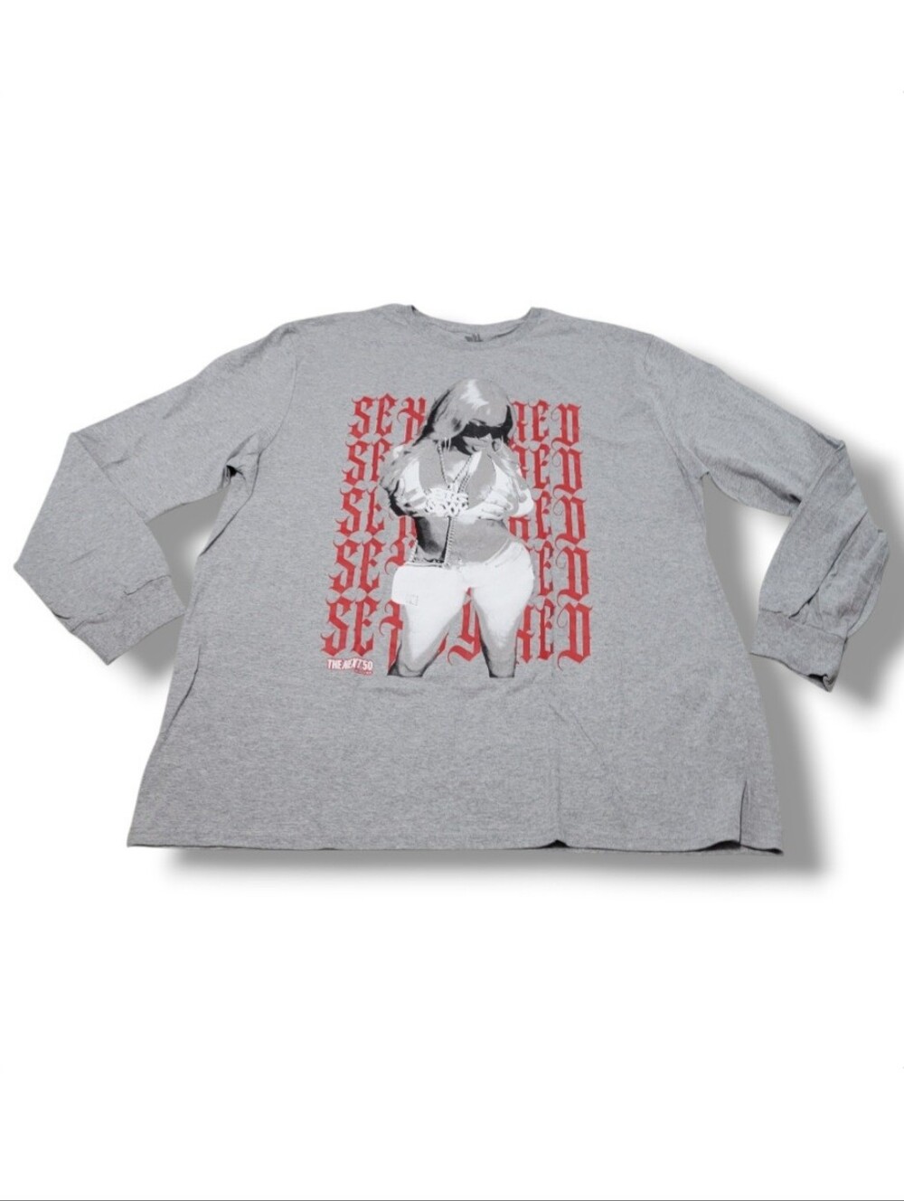 Legends Apparel T-Shirt Size 2XL Big Sexyy Red The Next 50 Hip-Hop Graphic Shirt